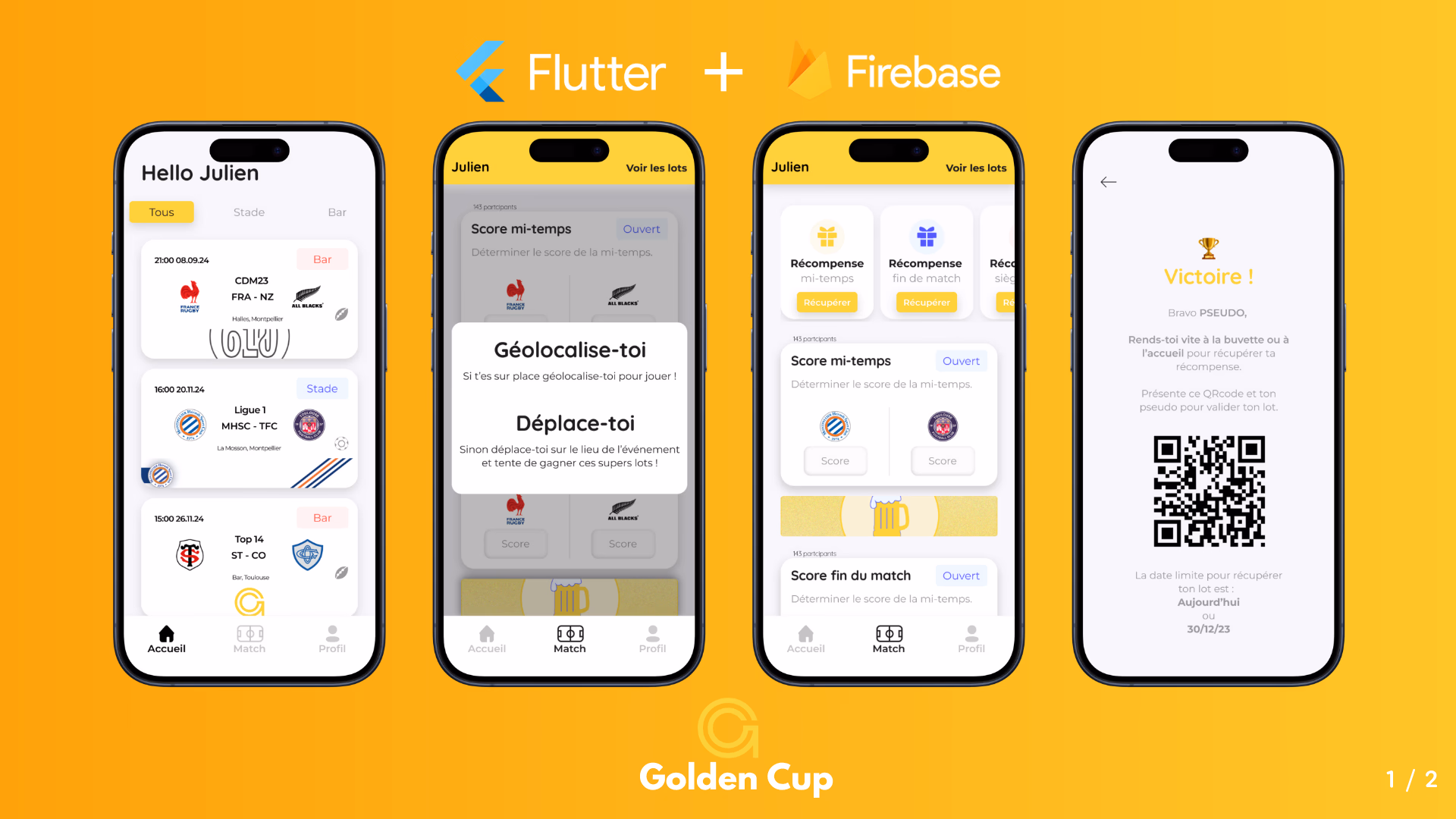 Golden cup
